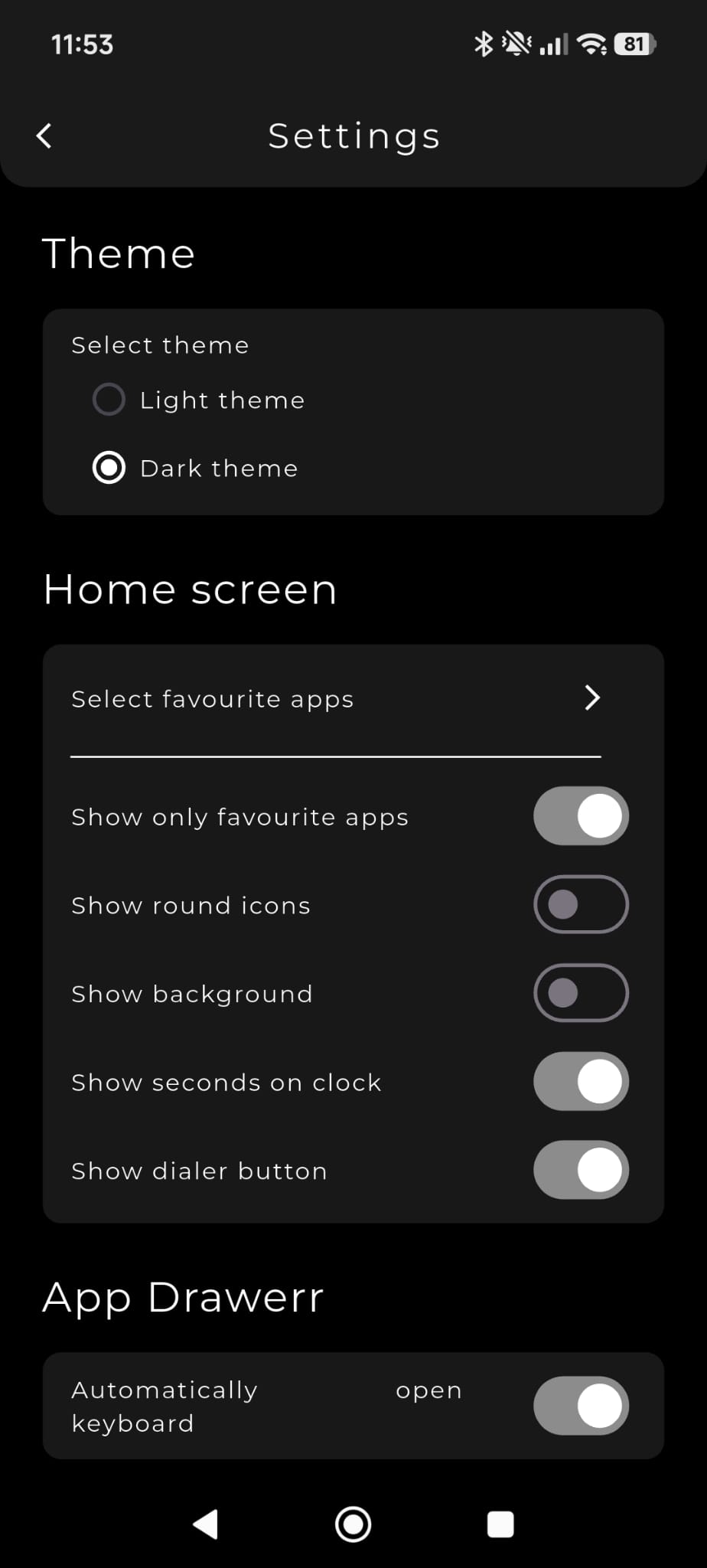 MiniLauncher screenshot 5